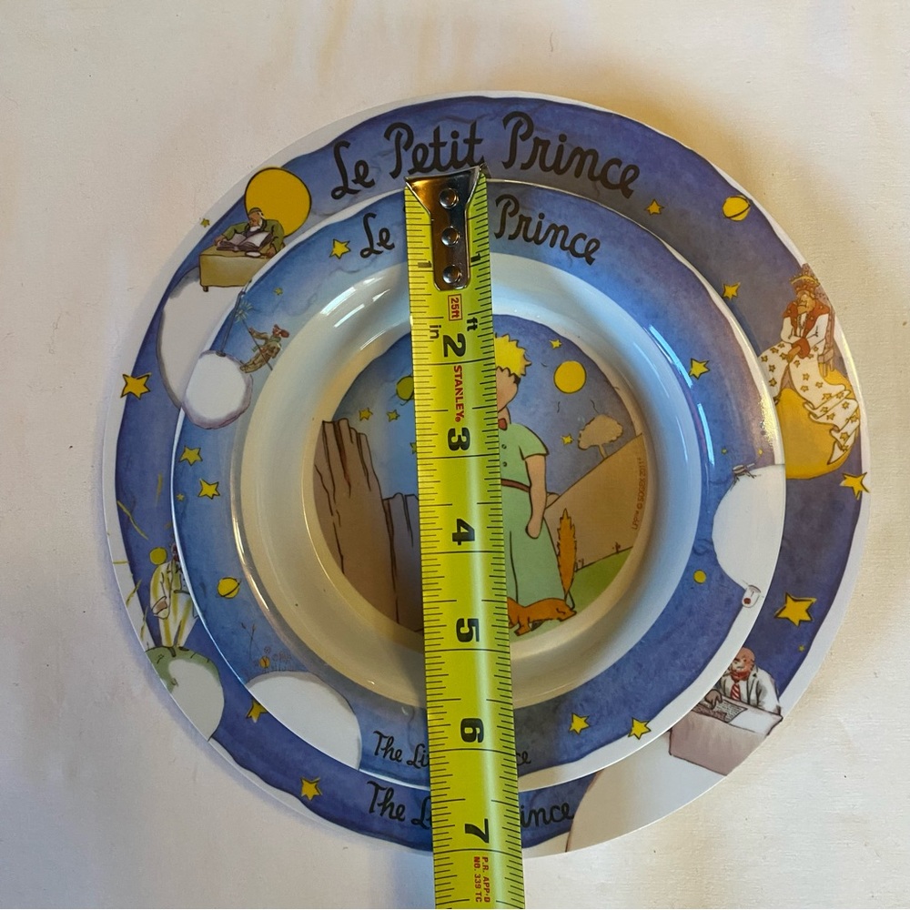 Le Petit Prince Soup/Plate Set - Picture 2 of 10